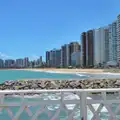 Orla e praia em Fortaleza