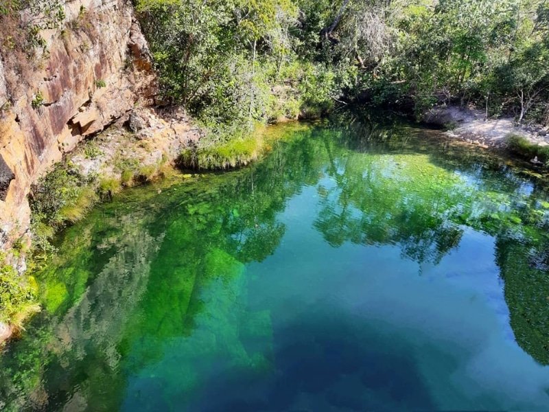 Carrancas (MG) - Poço da Esmeralda: O brilho das águas